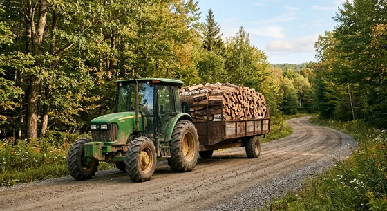 Укладка дров в Москве, улица Спортивная, 13